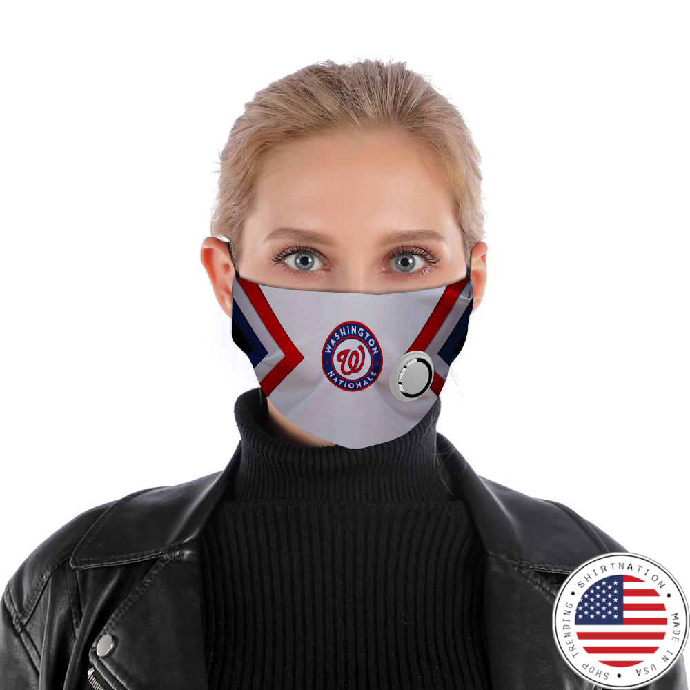 Washington nationals face mask
