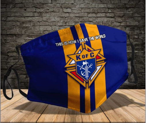 Knights of Columbus face mask