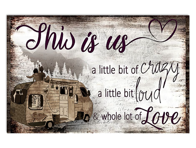 This is us a little bit of crazy poster