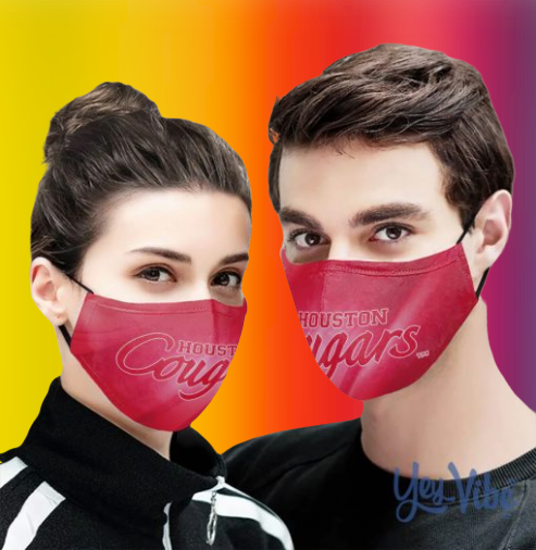 Houston Cougars Cloth Face Mask