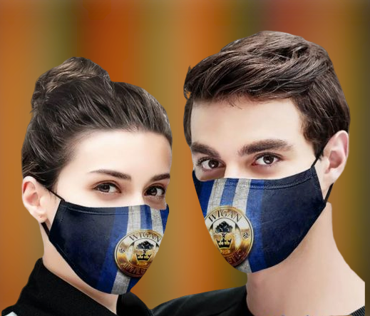 Wigan Athletic FC face mask