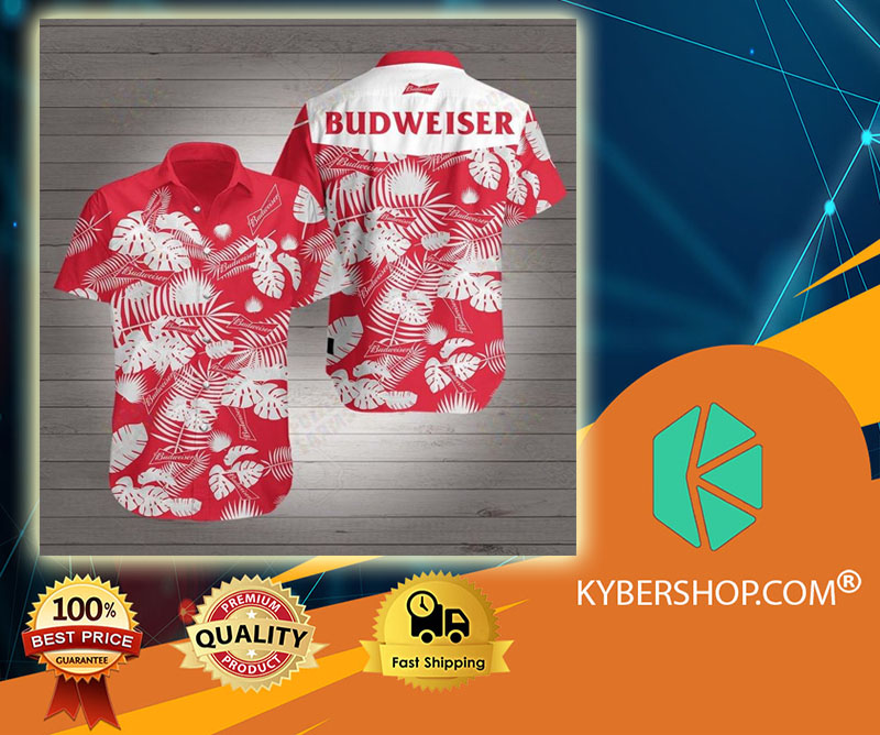 Budweiser Hawaiian shirt