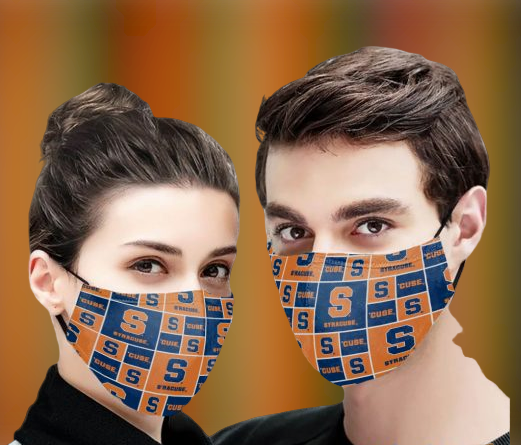 Syracuse Orange face mask