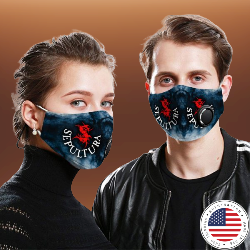 Sepultura face mask
