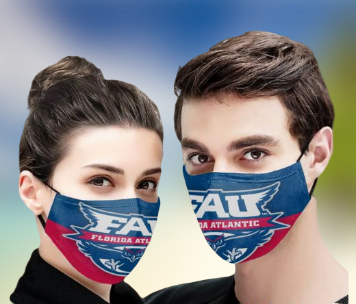 Florida Atlantic Owls football face mask