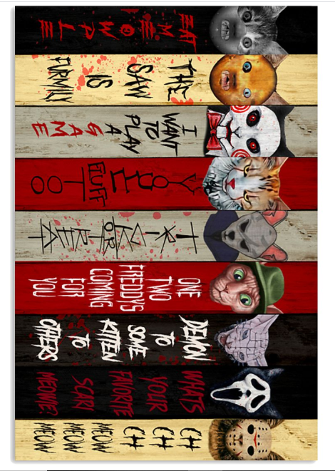 Cat horror movies poster