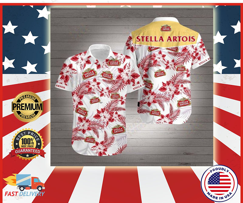 Stella Artois Hawaiian shirt