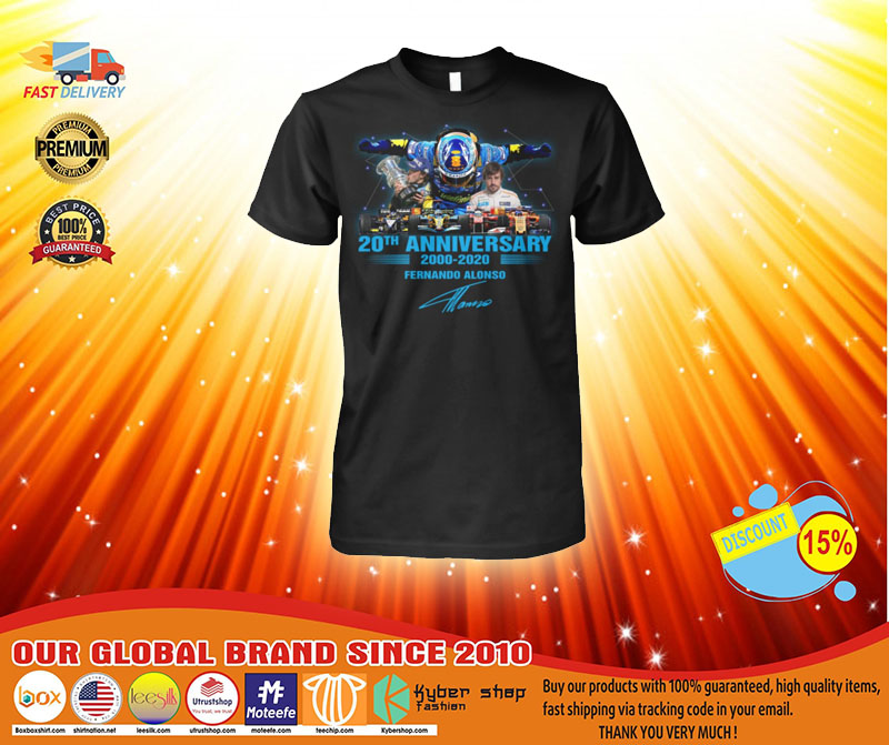 20th anniversary Fernando Alonso shirt