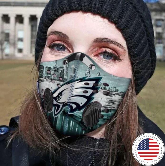 Philadelphia Eagles cloth fabric face mask