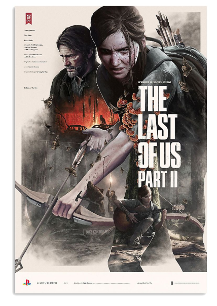 The last of us part 2 poster