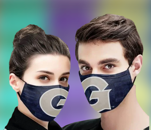 Georgetown Hoyas football face mask