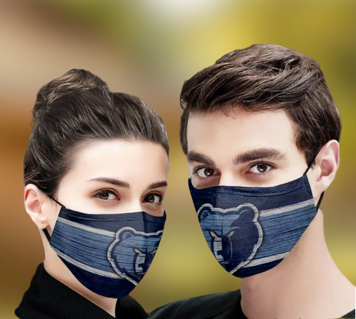 Memphis Grizzlies face mask
