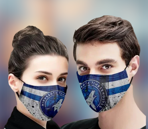 Minnesota Timberwolves face mask