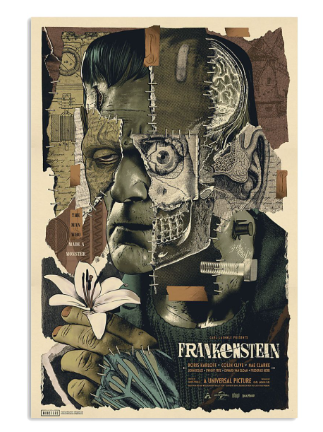 Frankenstein poster