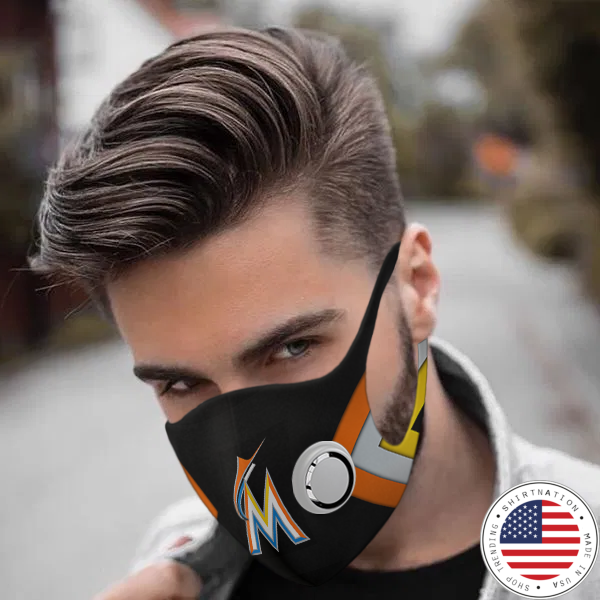 Miami marlins face mask