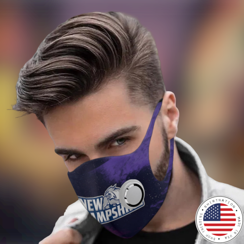 New hampshire wildcats Face Mask