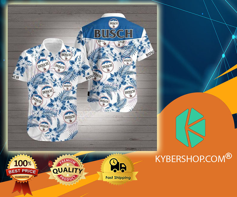 Busch Hawaiian shirt