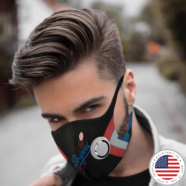 Los Angeles Dodgers face mask
