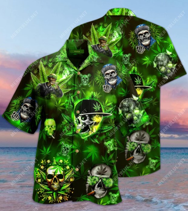 Skull get high hawaiian