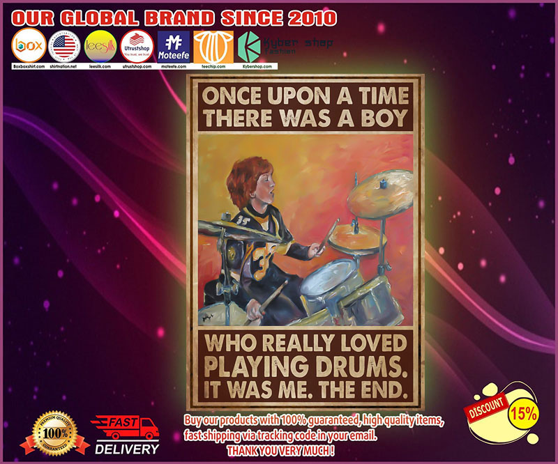 A Boy Who Really Loved Playing Drums poster
