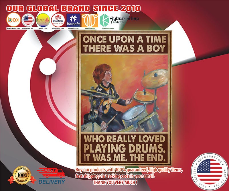 A Boy Who Really Loved Playing Drums poster