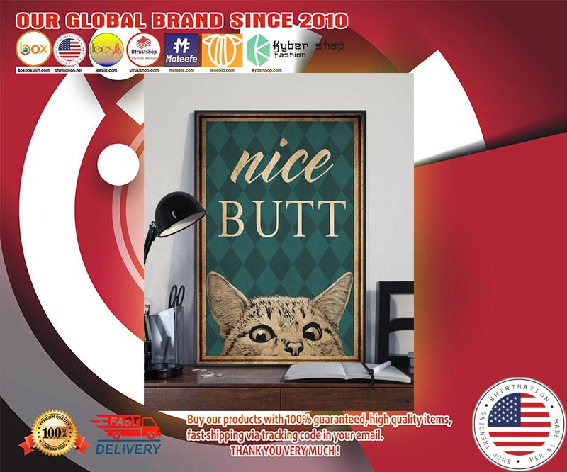 A Cat Nice Butt poster