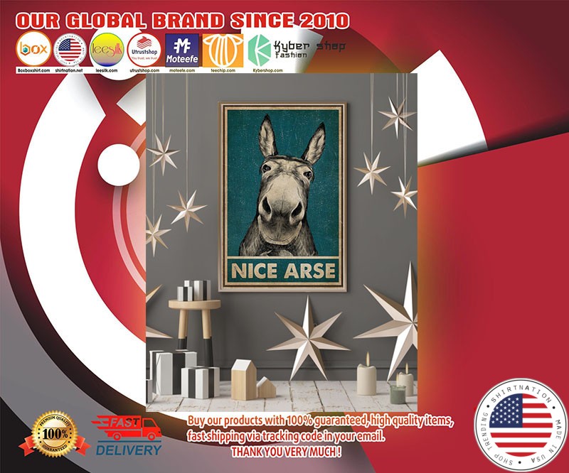 A Donkey nice arse poster