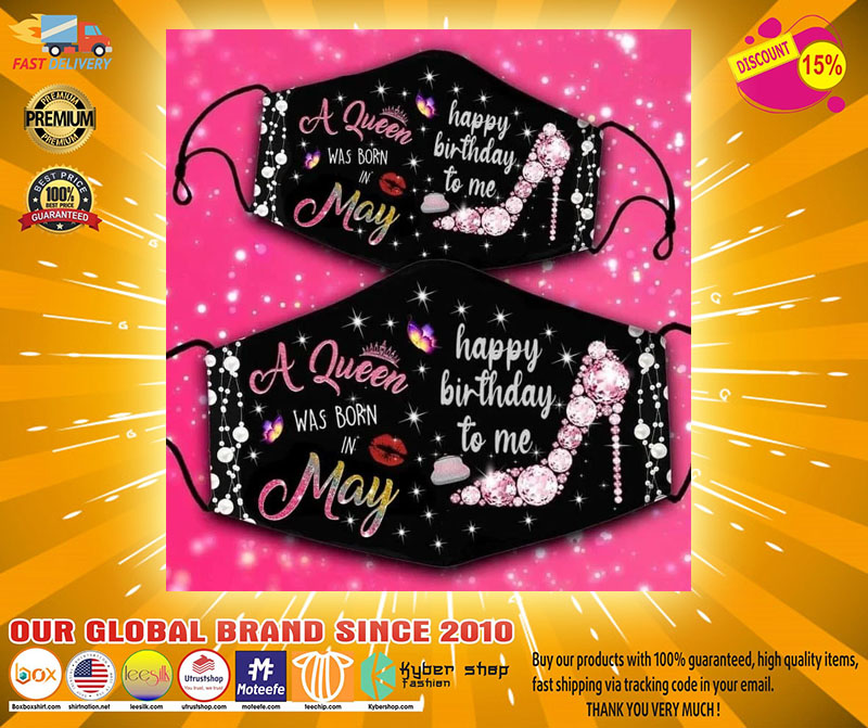 A queen was born in may facemask2