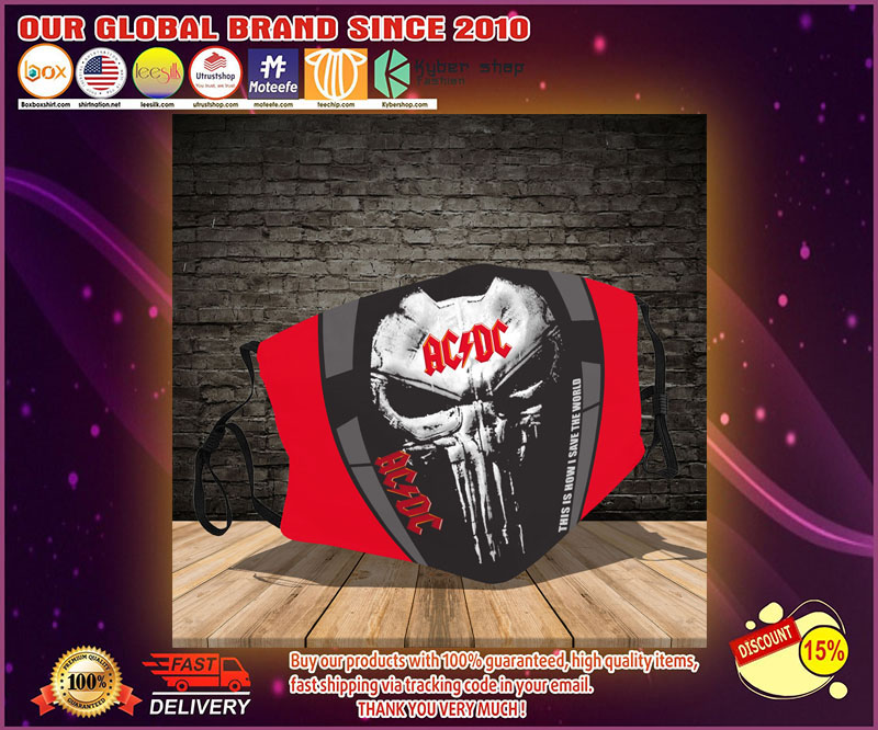ACDC Punisher skull face mask