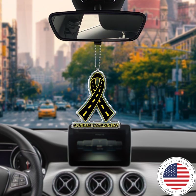 Accident Awareness car hanging Ornament 5