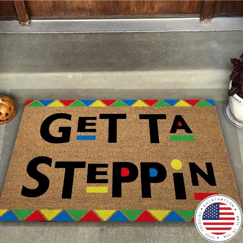 African American Get ta steppin doormat2