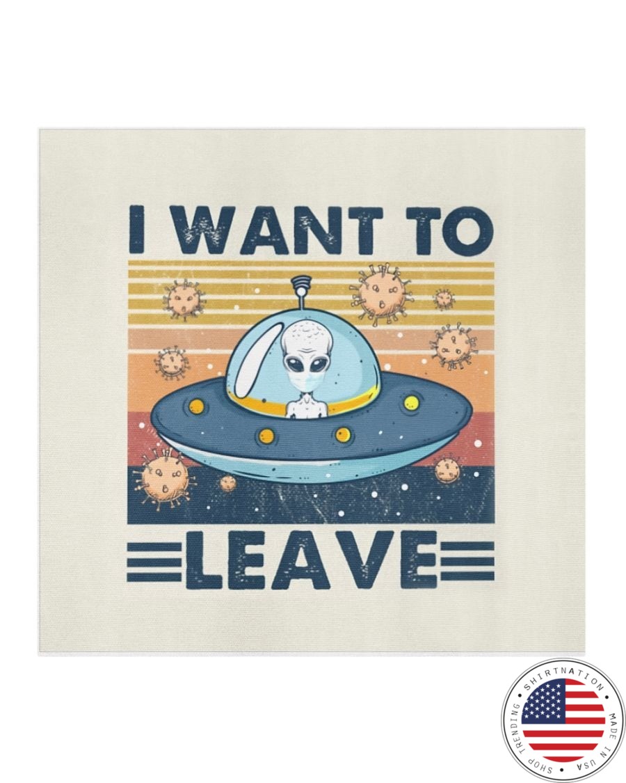 Alien I want to leave face mask