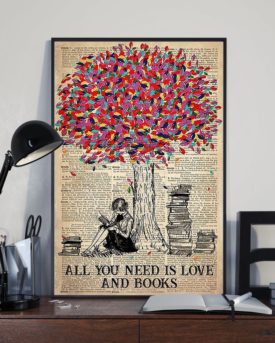 All you need is love and books poster