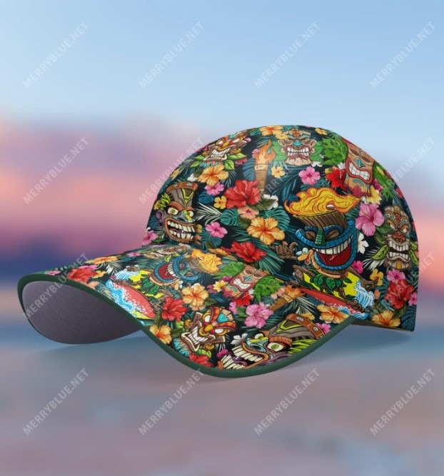 Aloha tiki tiki hawaiian shirt