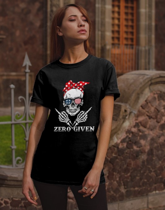 American Skull zero given shirt