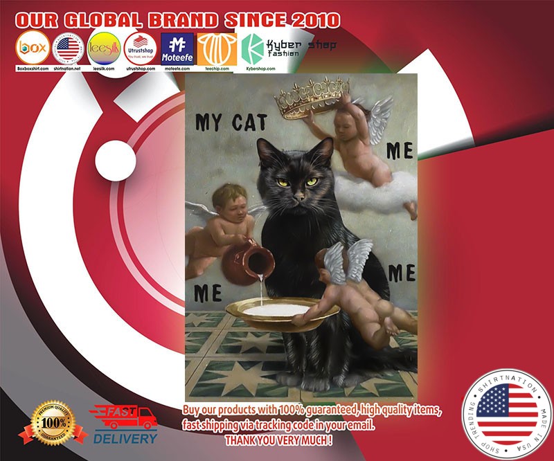Angel My cat and me poster