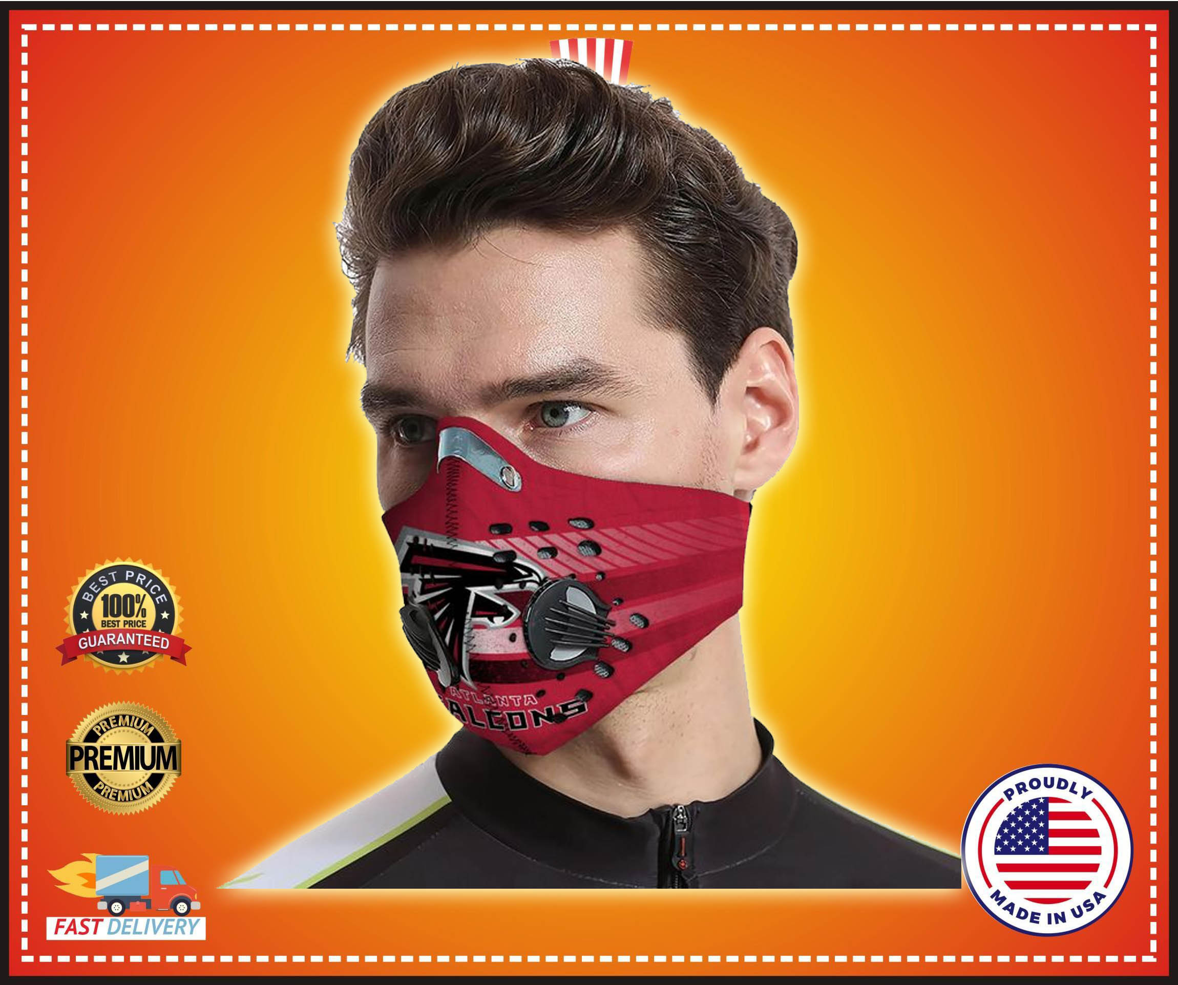Atlanta Falcons filter face mask