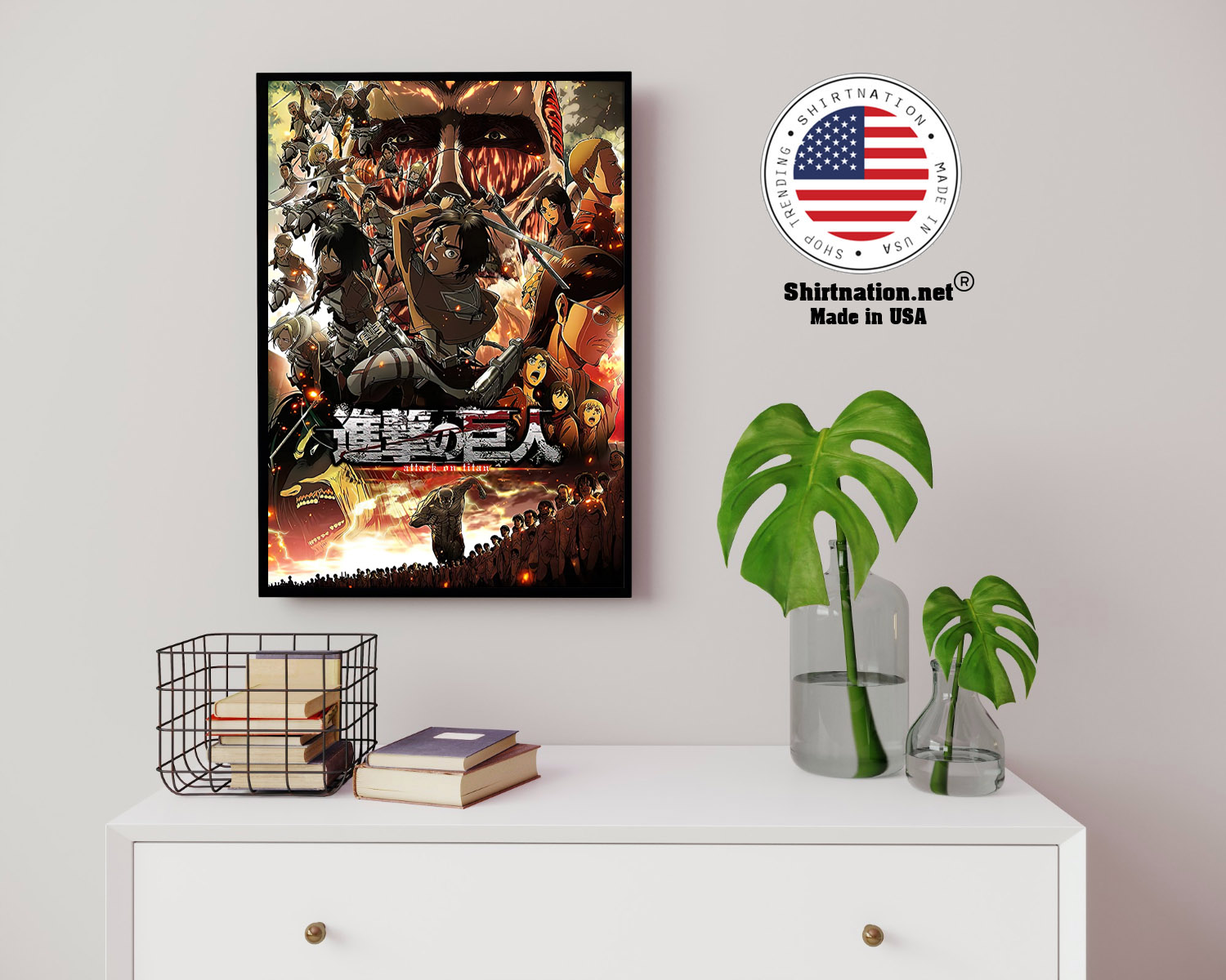 Attack on Titan Japanese Anime poster 14