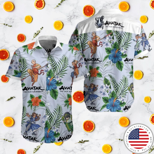 Avatar the last airbender hawaiian shirt