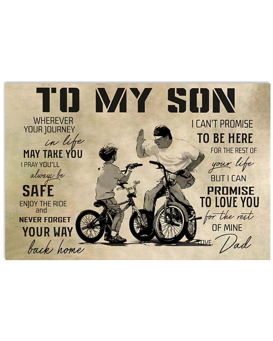 BMX to my son poster