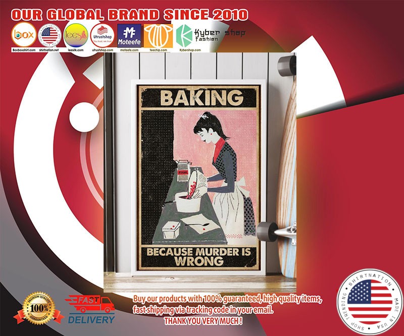 Baking Because Murder Is Wrong poster