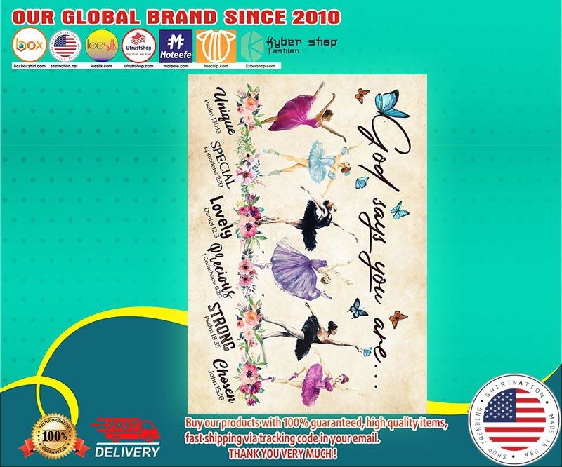 Ballet God says you are poster