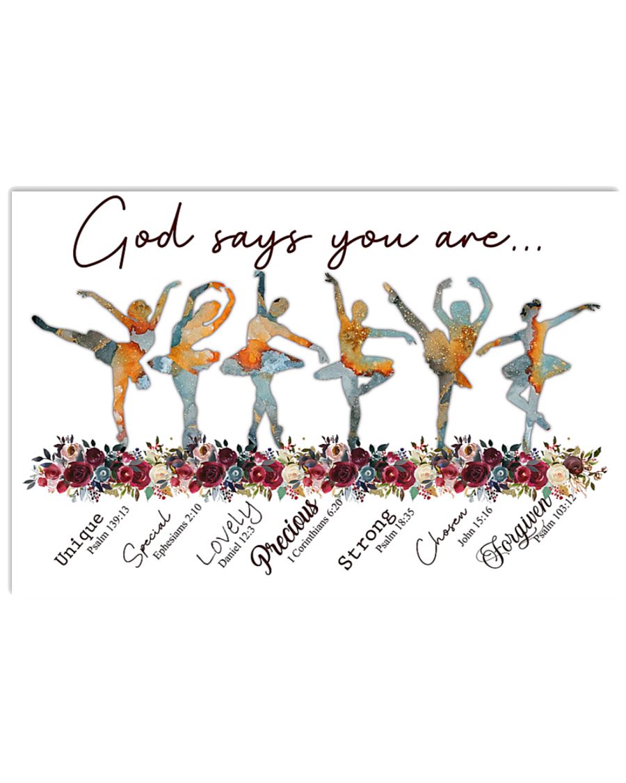 Ballet God says you are poster