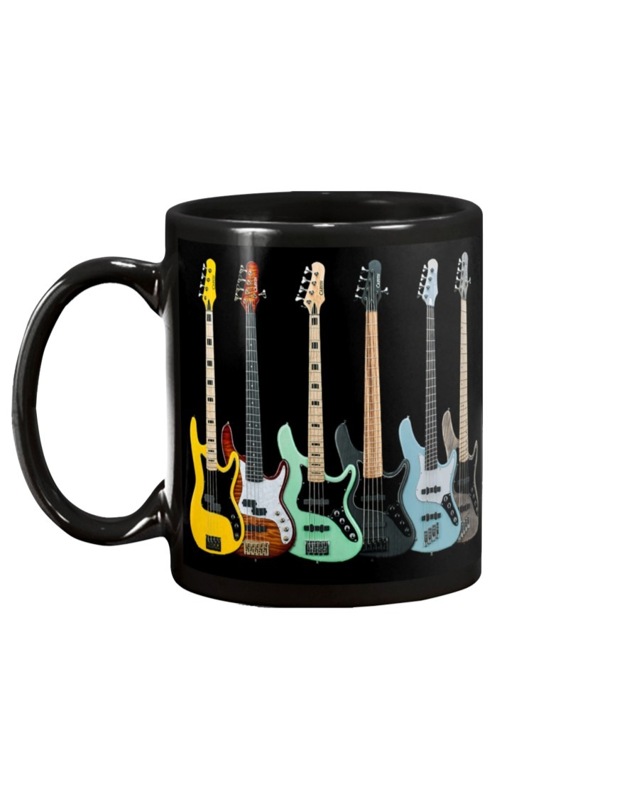 Bass guitar set mug