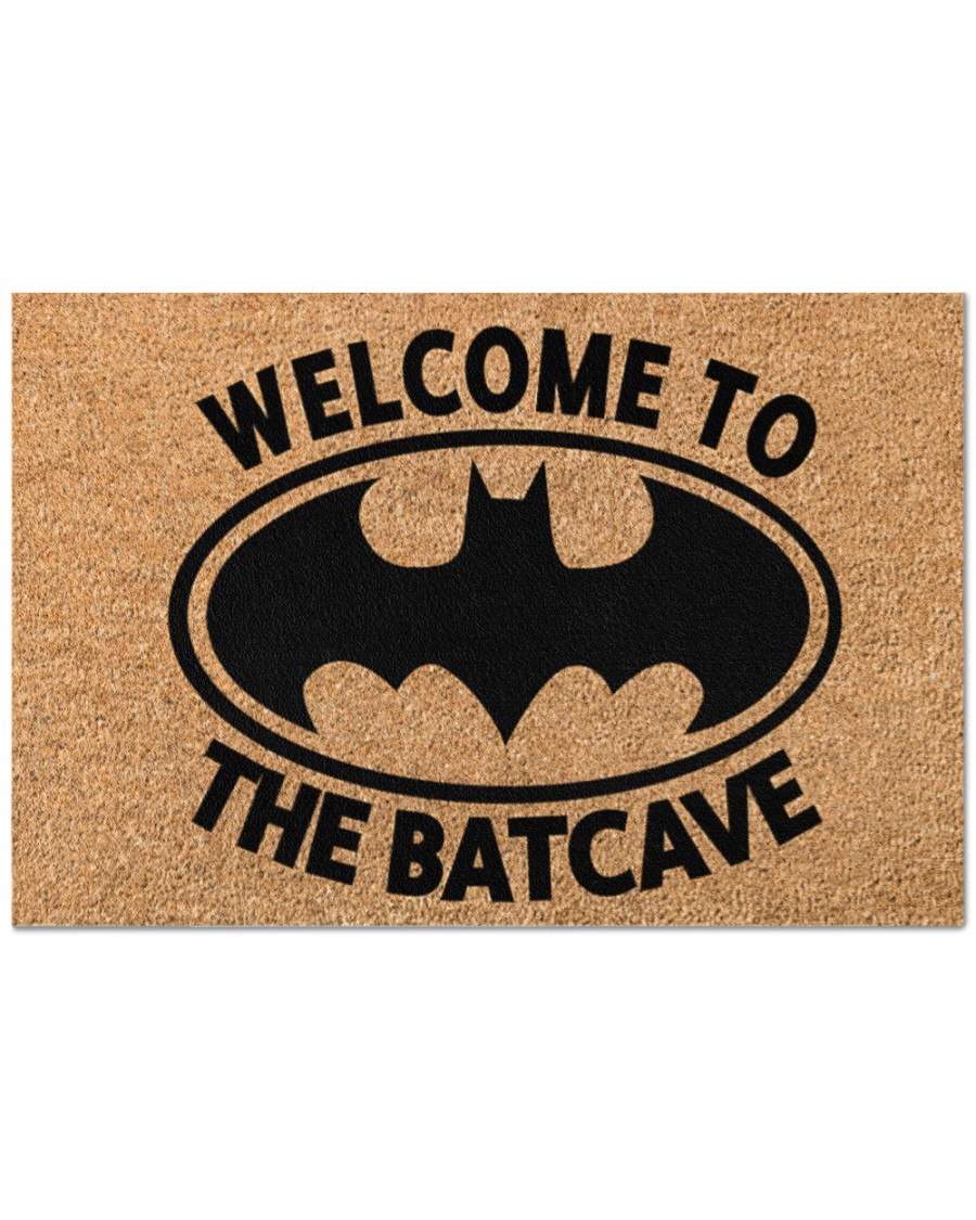 Bat man Welcome to the batcave doormat