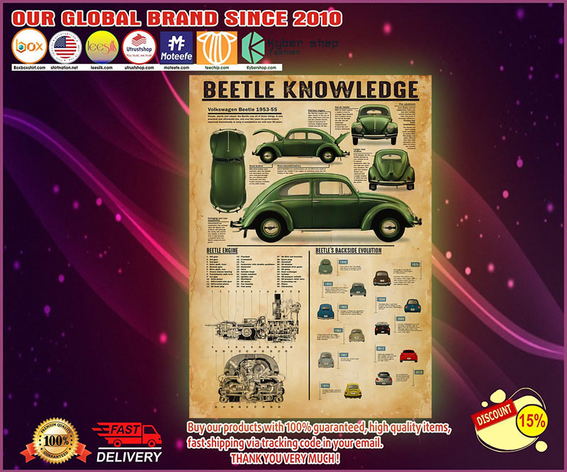 Beetle knowledge poster