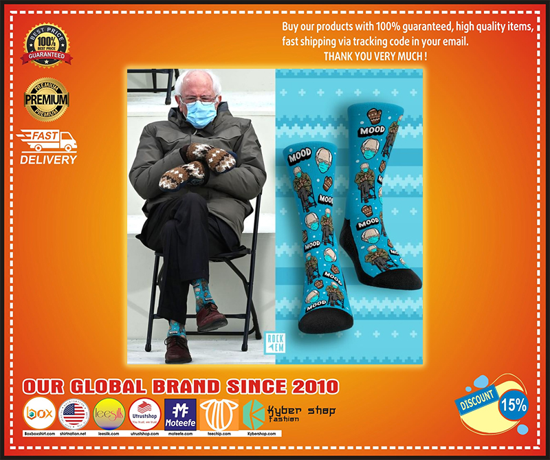 Bernie sanders mood sock