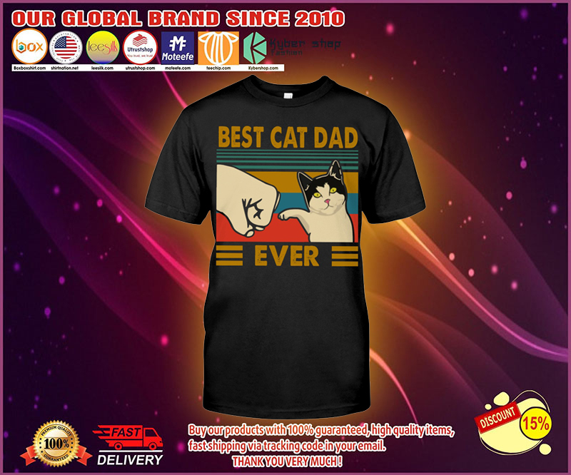 Best cat dad ever shirt