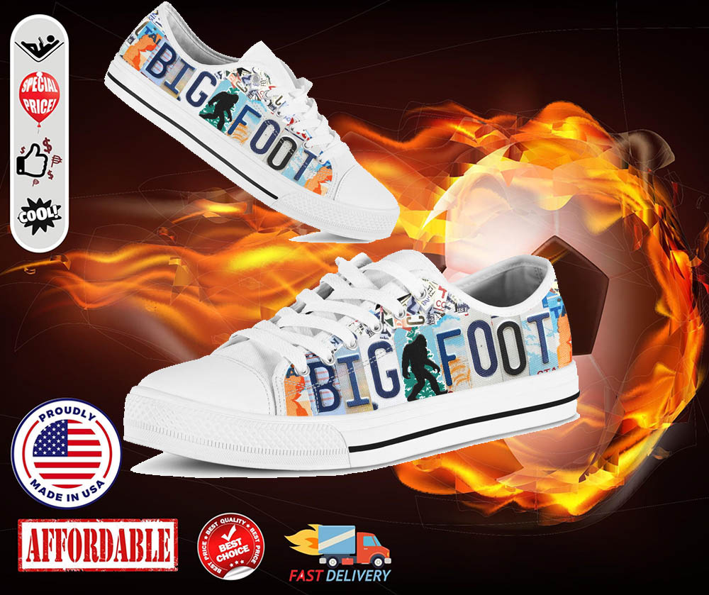 Bigfoot low top shoes