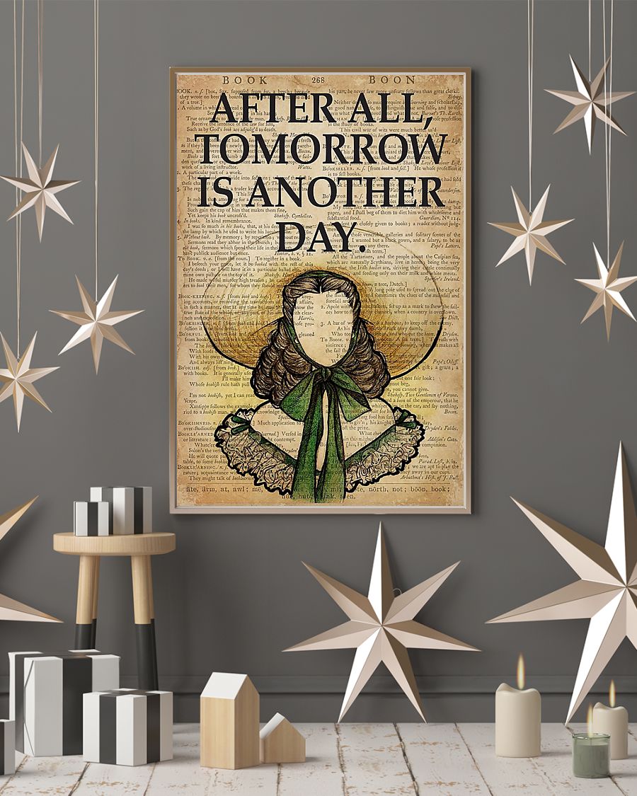 Book After all tomorrow is another day poster